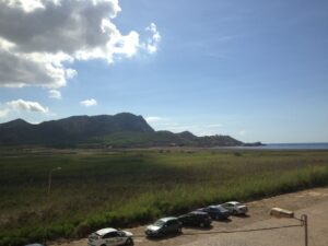 Bahía llena de estériles